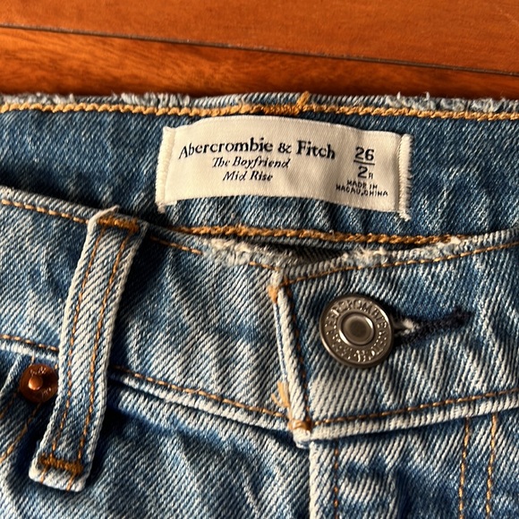 Mid Rise Boyfriend Jeans - Picture 2 of 3